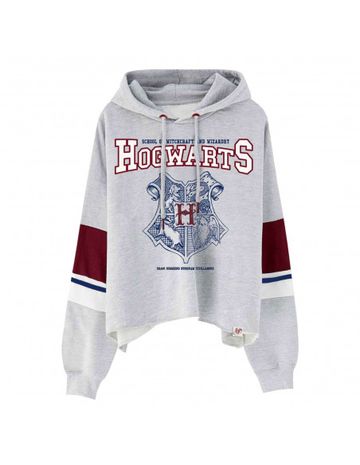 Harry Potter - Hogwarts Crest Sweatshirt Grey - XL